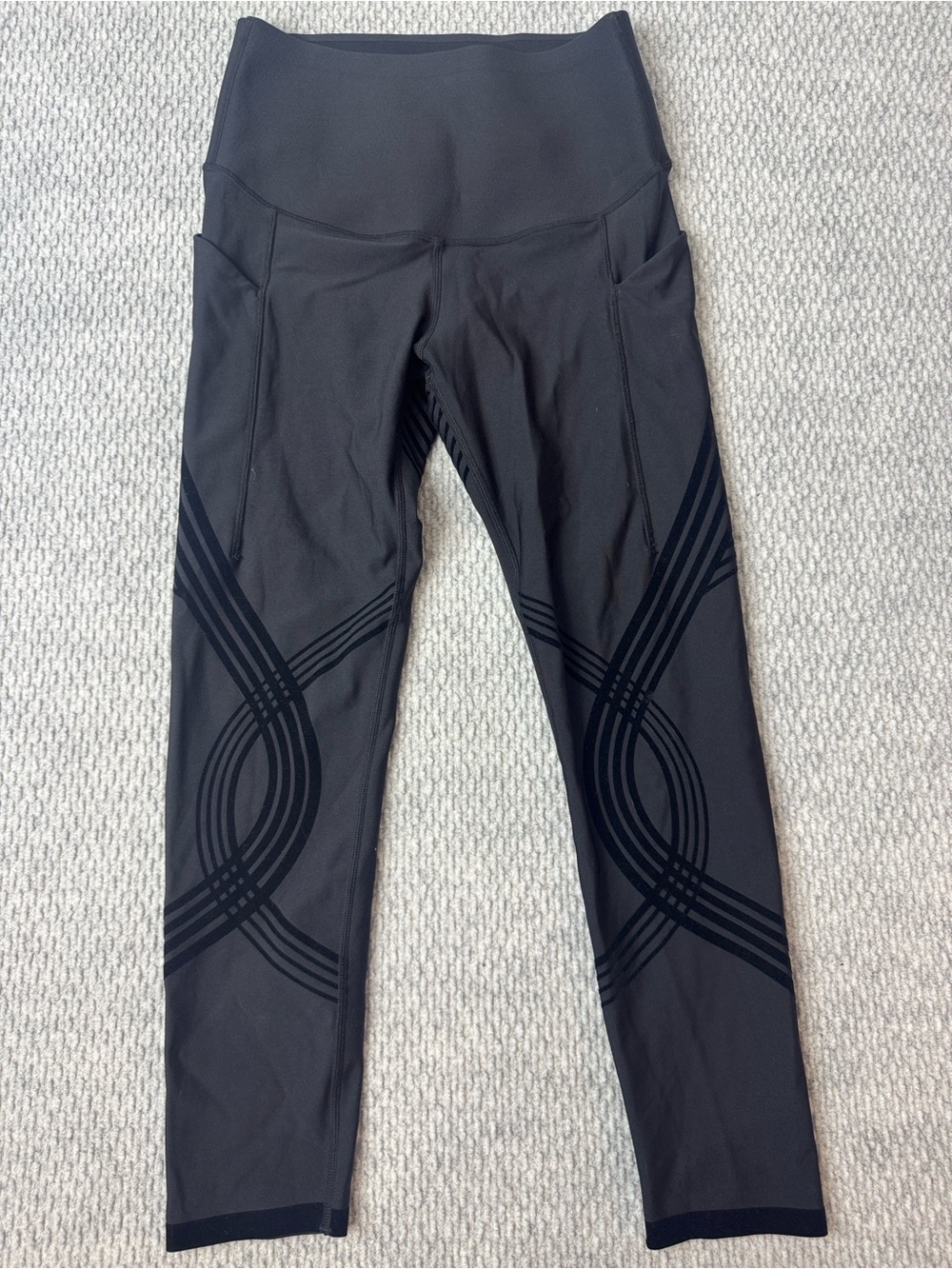 Fanka Body Sculpt 7/8 Leggings Black Sz M Women’s
